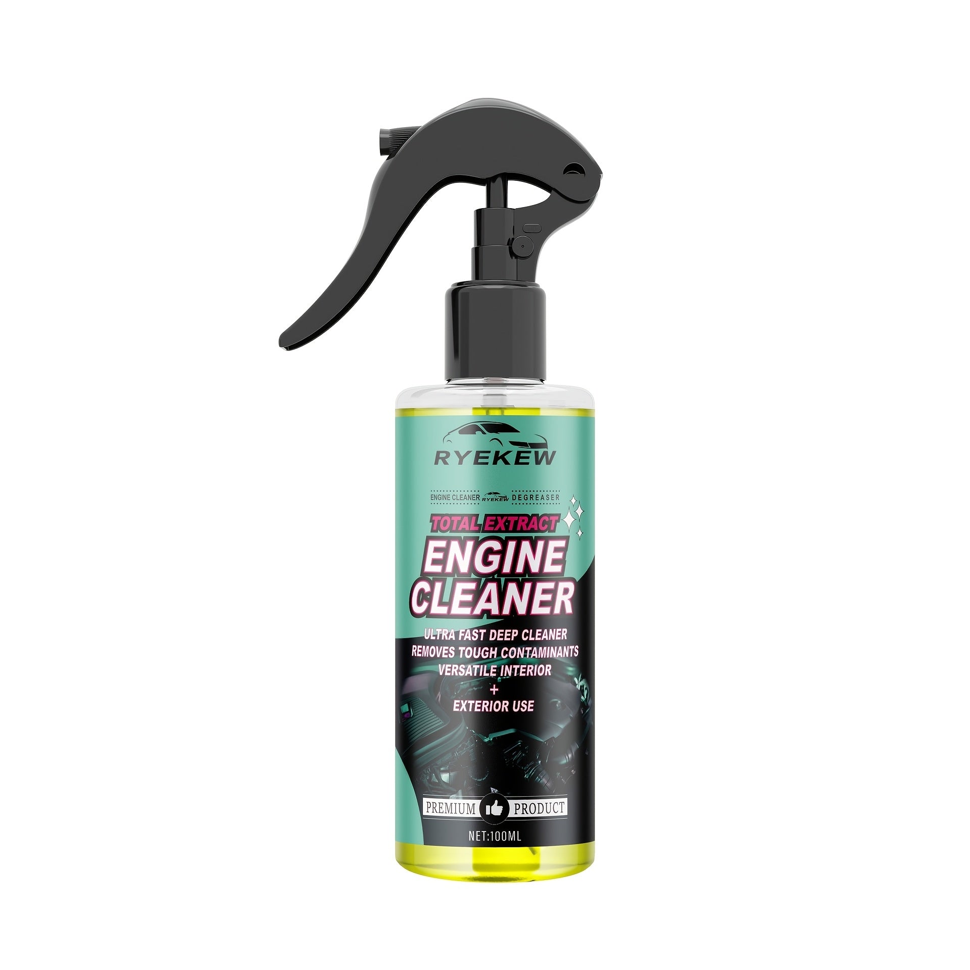 Engine Cleaner Spray for Cars 3-in-1 Discoloration Oxidation Dirt Remover