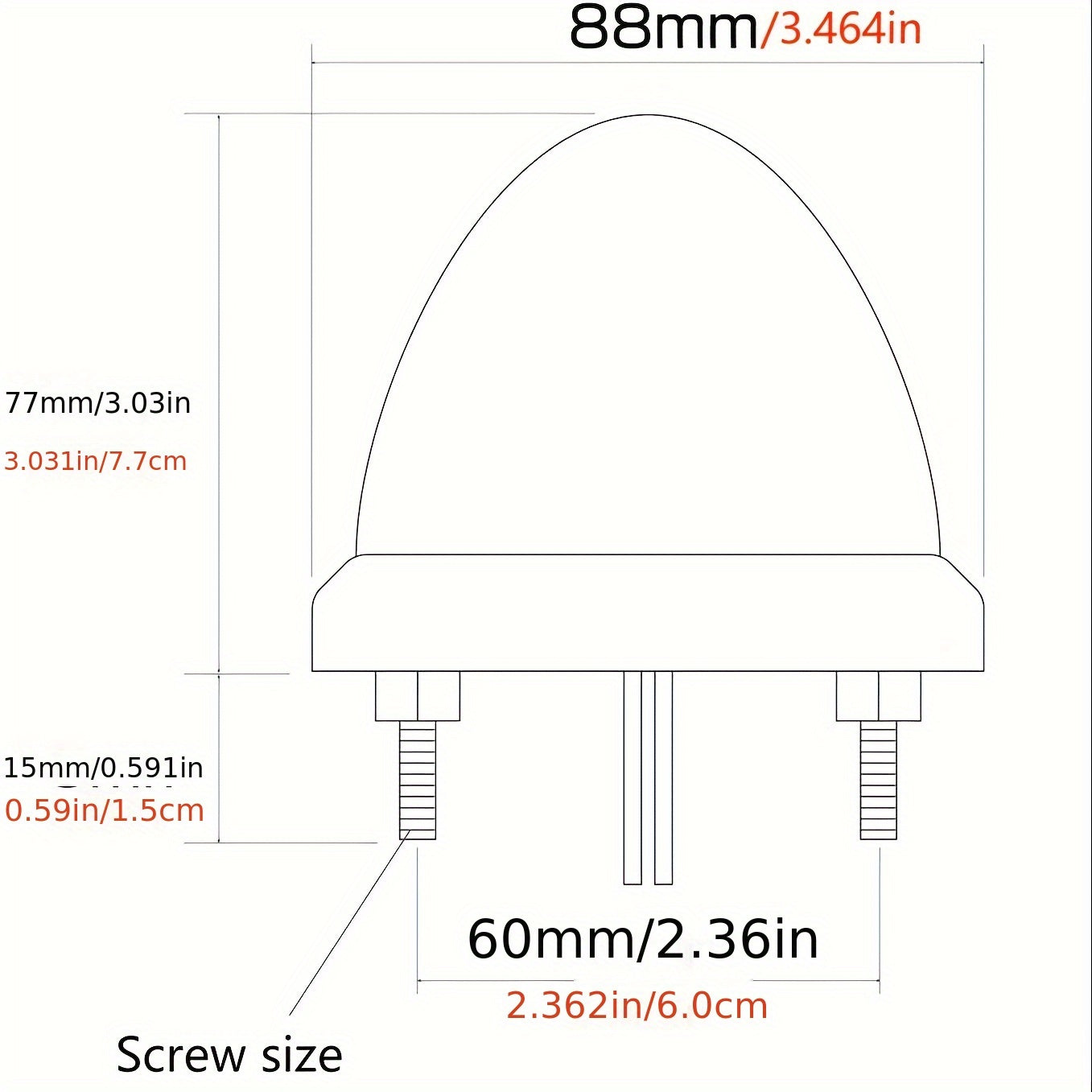 2 шт. больших фар для грузовиков, указатели ширины для тяжелых грузовиков