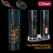 Uy va tashqarida foydalanish uchun sozlanadigan qattiqlik va LED chiroqli elektr murchli maydalagich