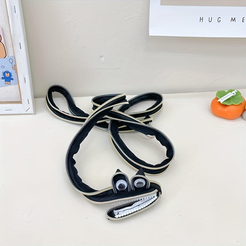 Cute Caterpillar Pencil Case with Large Capacity for Students and Makeup Storage