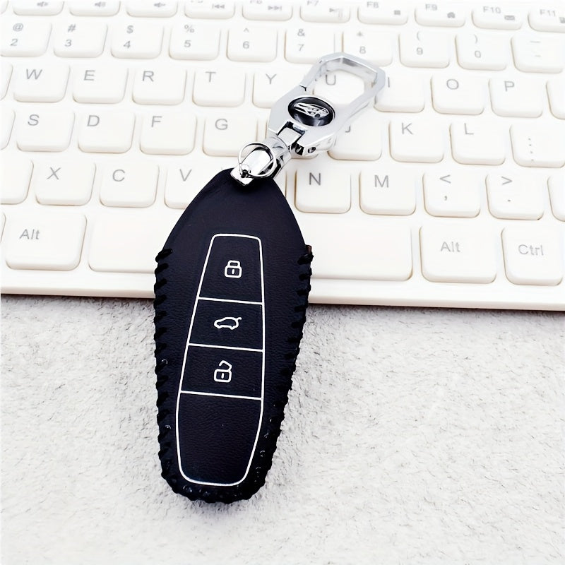 Car Key Cover For SUV Remote Control Protective Case Silicone Black