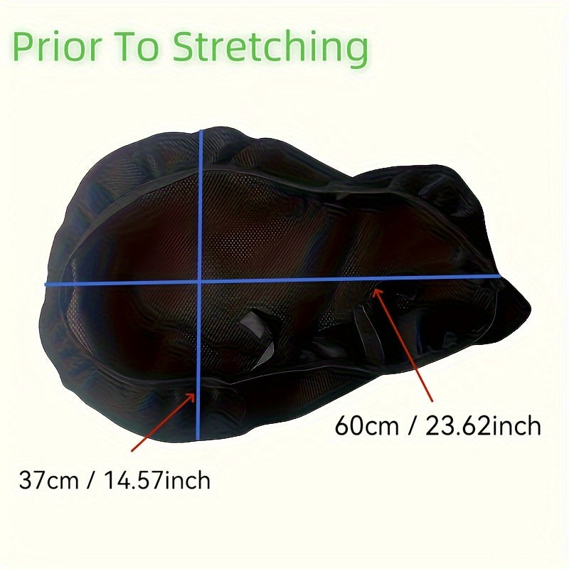 Motorcycle Seat Cushion Cover Waterproof Sun Protection Heat Insulation