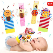 Kichkina bolalar uchun yumshoq sezgir paxta bilan tayyorlangan bolalar shoxli socklar va bilaklar uchun shoxlar to'plami