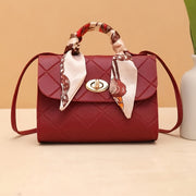 Moda to'qilgan kesma sumka, qaytariladigan sharf bilan, dog'ga chidamli PU material, almashtiriladigan kamar, qo'l bilan yuvish mumkin, kundalik va ofis ishlari uchun mos, 15 yoshdan oshganlar uchun.