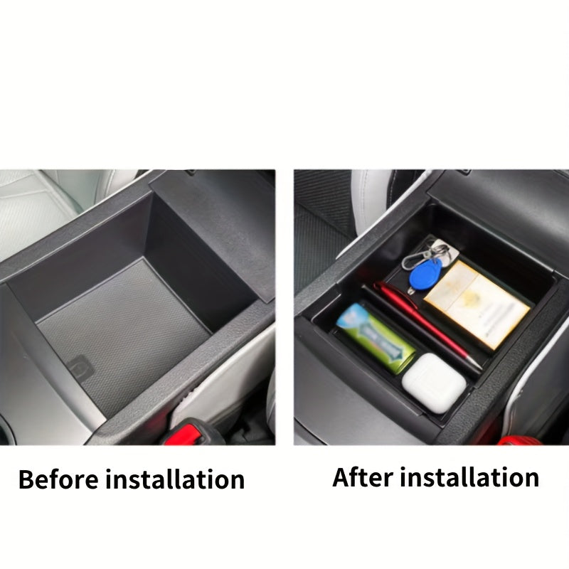 Car Interior Storage Box Armrest Tray Extended Storage for Vehicles