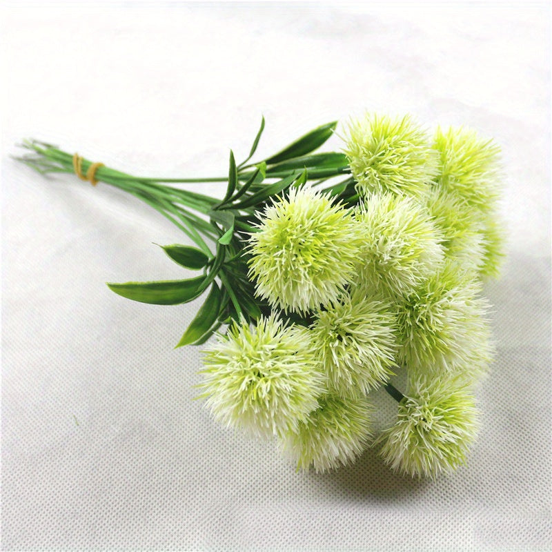 Artificial Plastic Dandelion Flowers for Home Decor, Weddings, 28cm, Pack of 5 or 10