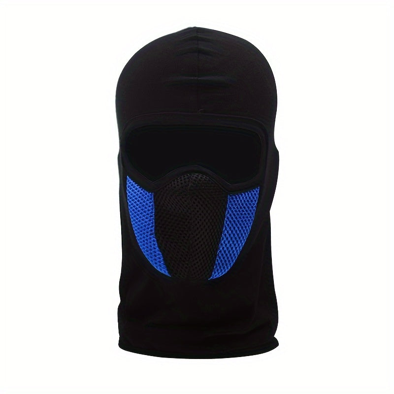 Unisex Breathable UV-Protection Motorcycle Headgear with Sweat-Absorbing Liner