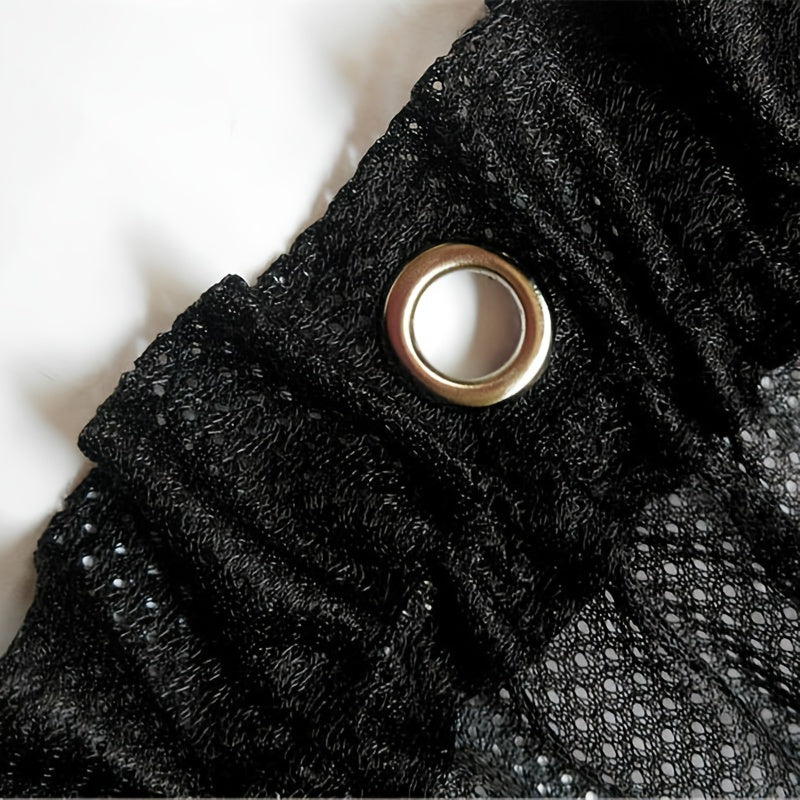 Car Sunshade Curtain Black Mesh Side Barrier for Sedan Truck Van