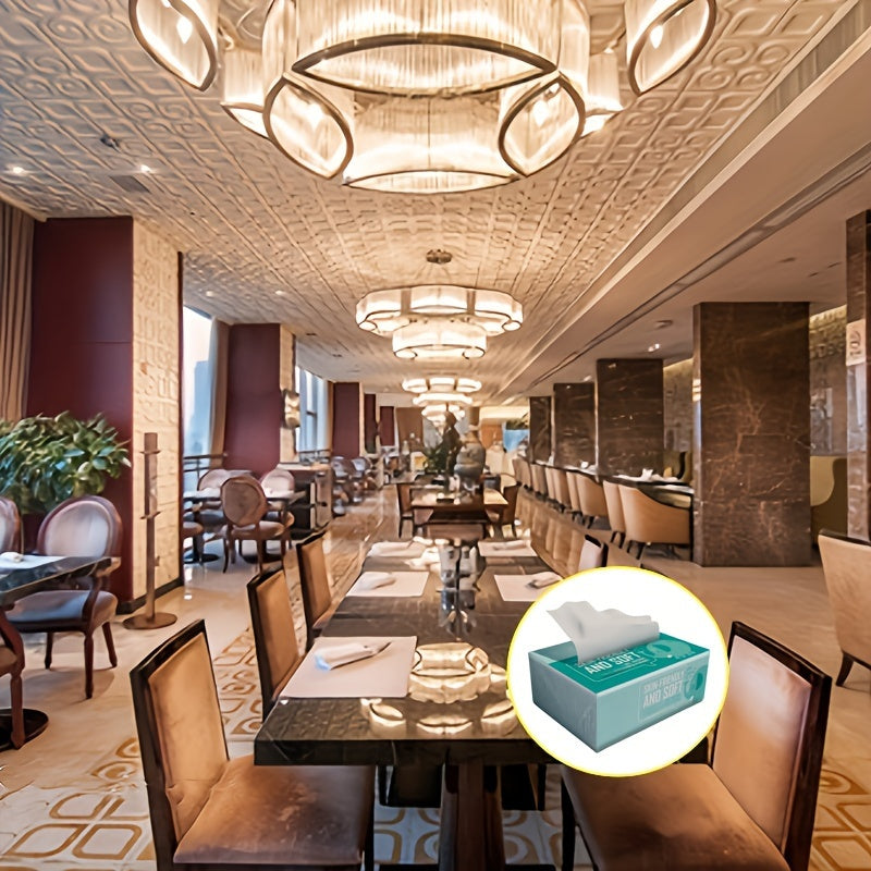 300 Sheets Ultra-Absorbent Dye-Free 3-Ply Paper Towels for Home Restaurant Hotel Use