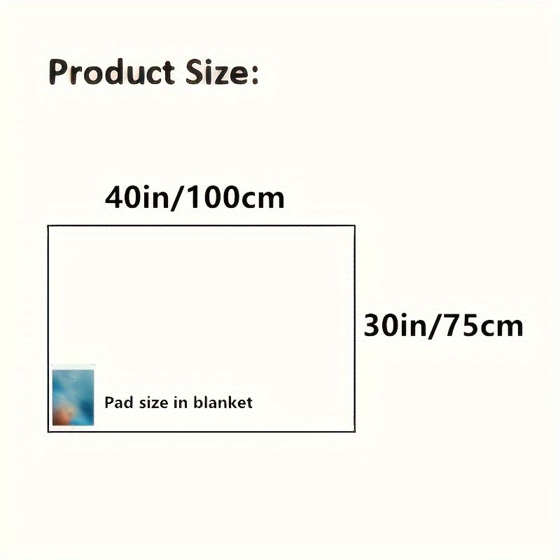 "Qulay O'rmon Tulki Naqshli Minky Kiyim, Ikki Qavatli va Yumshoq, To'ldirilgan Orqa Qismi bilan, 30 X 40 Dyum (75x100sm) - Ajoyib Rojdestvo yoki Halloween Hediye"