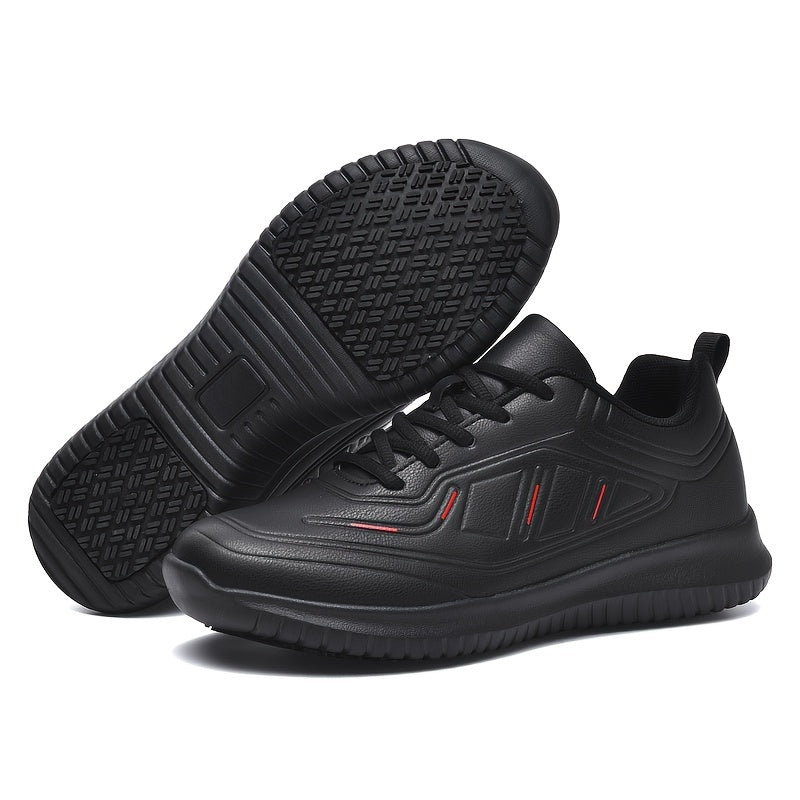 Women's Non-Slip Microfiber Chef Shoes Casual Solid Color All-Season