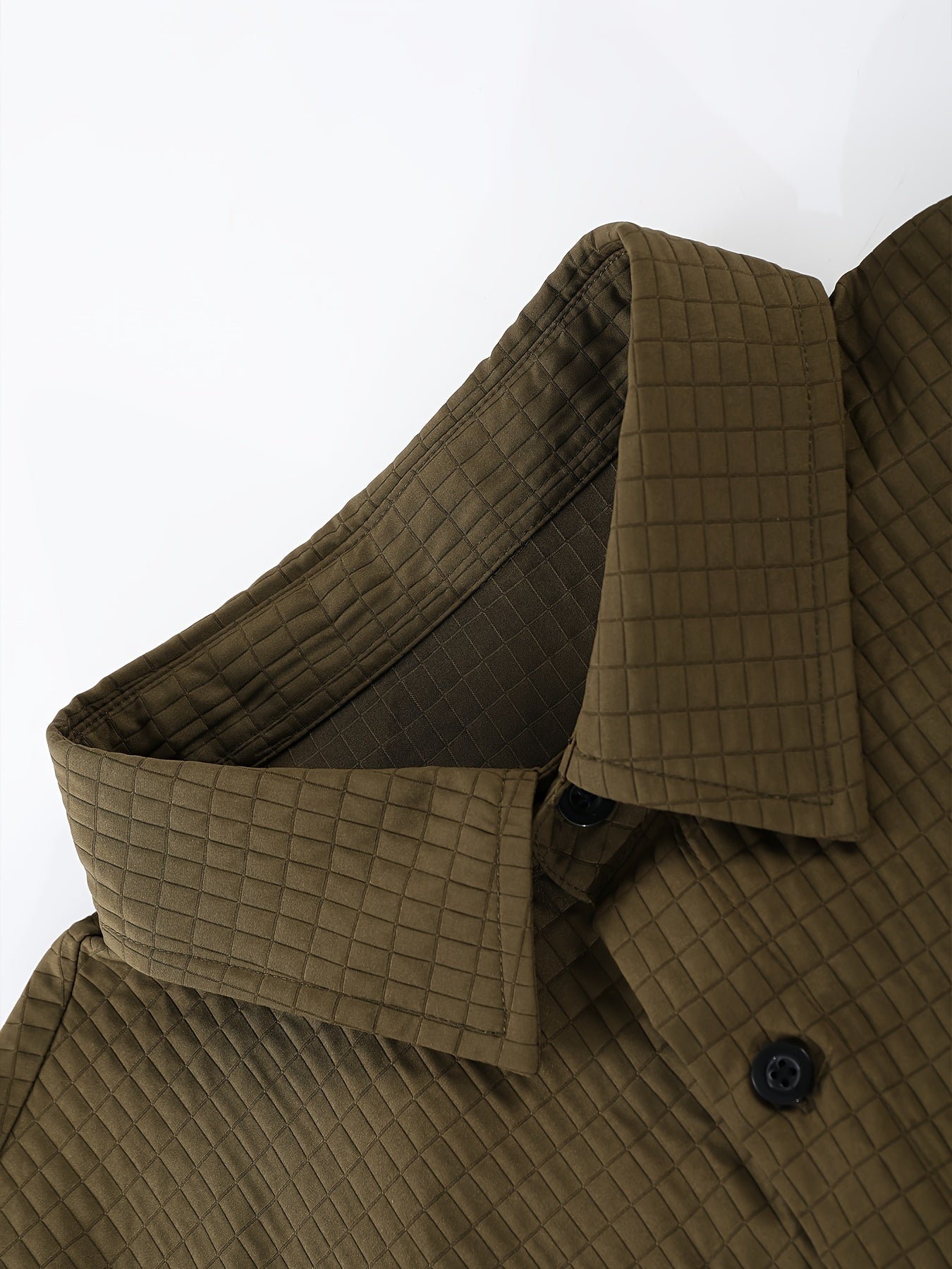 Men's Casual 2-Piece Outfit Solid Color Short Sleeve Shirt Drawstring Pants