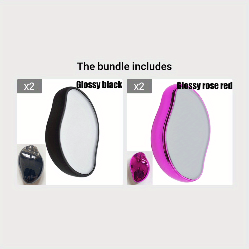 Painless Reusable Crystal Glass Hair Removal Eraser for Body Care