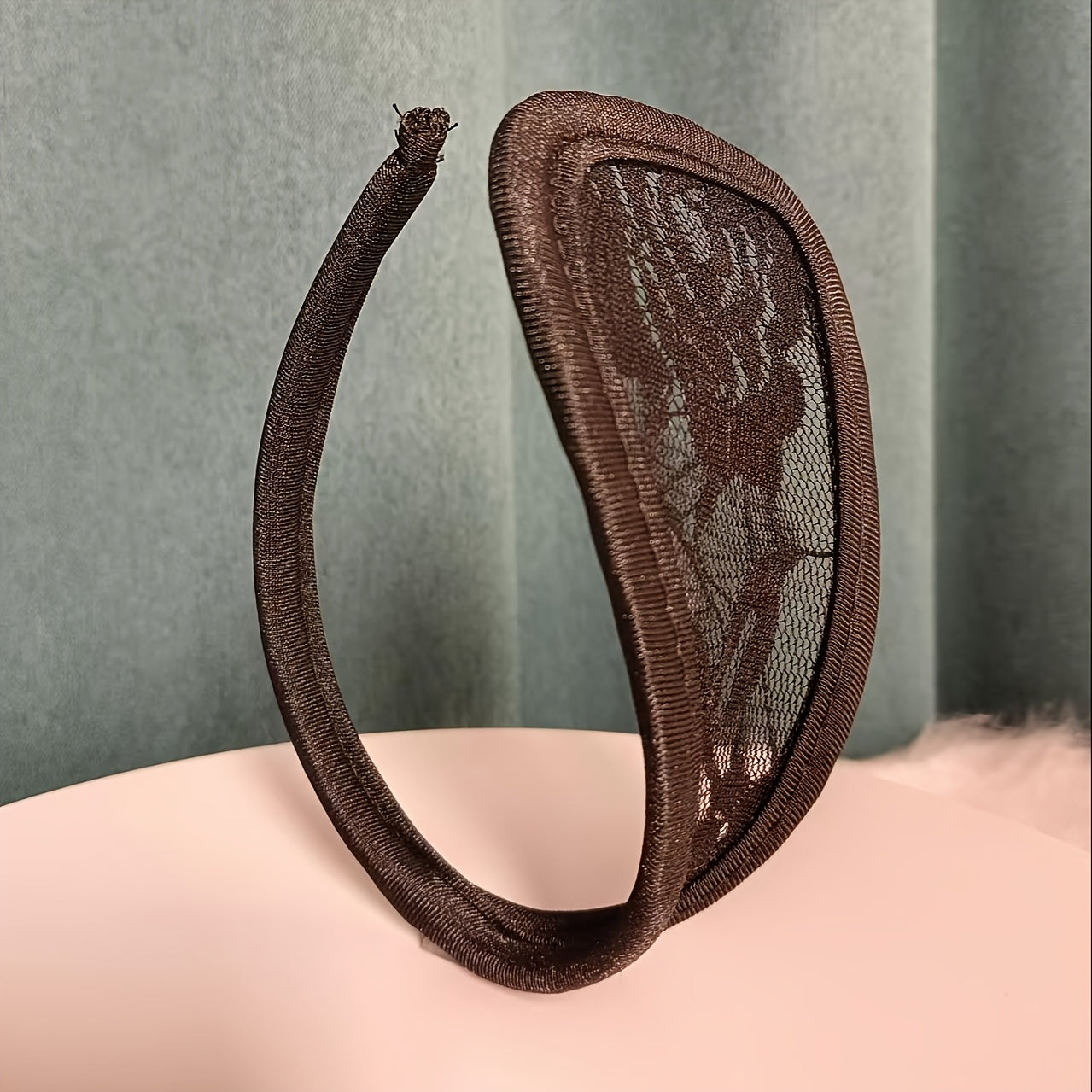 Women's Floral Lace C-String Thong Invisible Stretch Polyester Lingerie