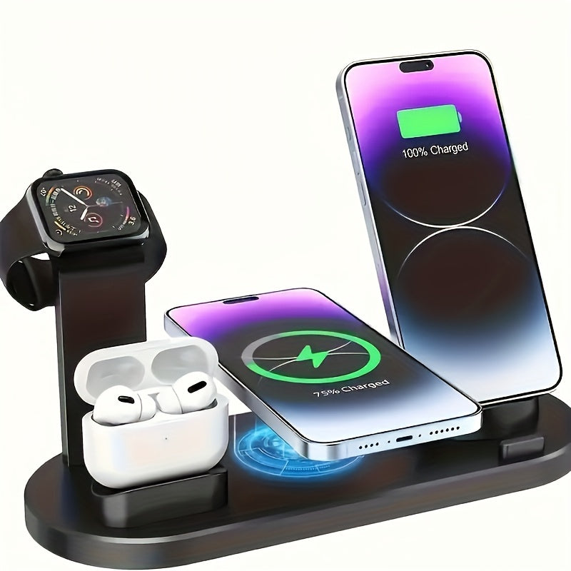 Wireless Charging Stand for iPhone 8-16 and AirPods Pro Fast Charger Dock