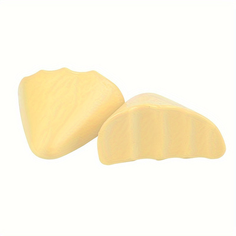 Unisex Rubber Shoe Inserts - Red, Comfort Fit, Reduces Size, Pair