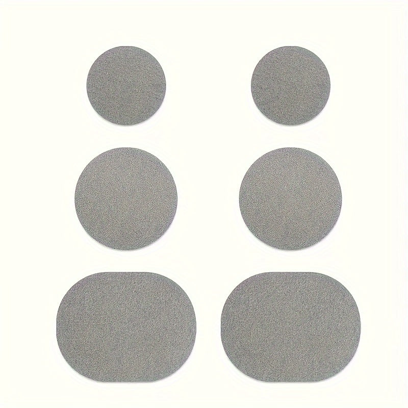 Self-Adhesive Shoe Repair Patches for Men and Women, Durable and Scratch-Resistant, 6 or 12 Pack