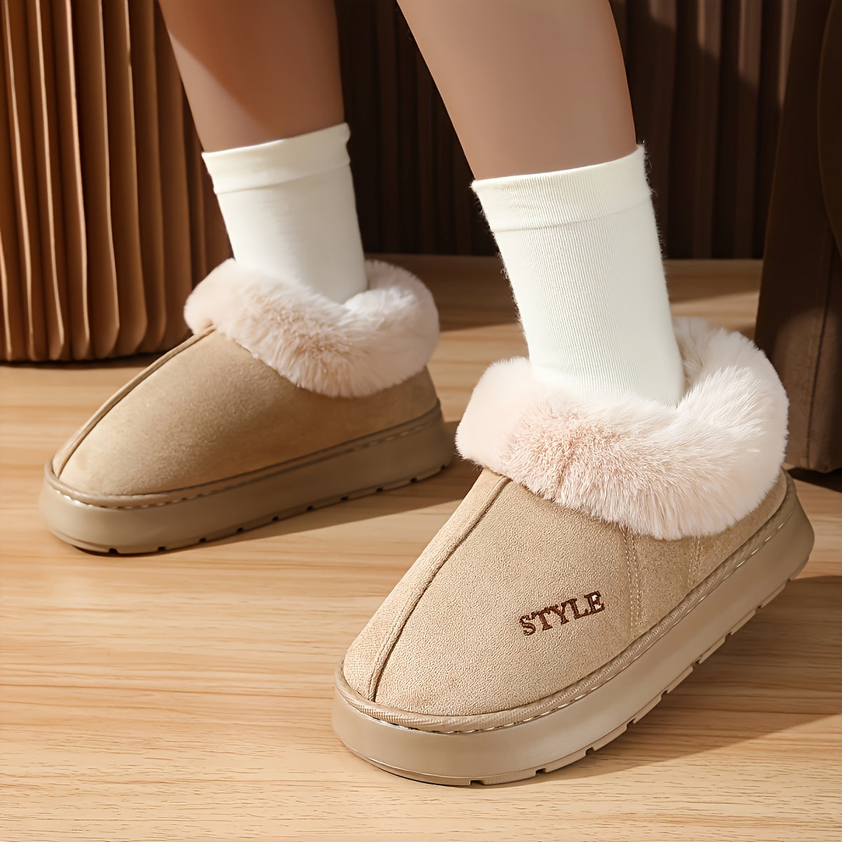 Women Winter Snow Boots Faux Fur Lined EVA Sole Indoor Outdoor Available in Five Colors