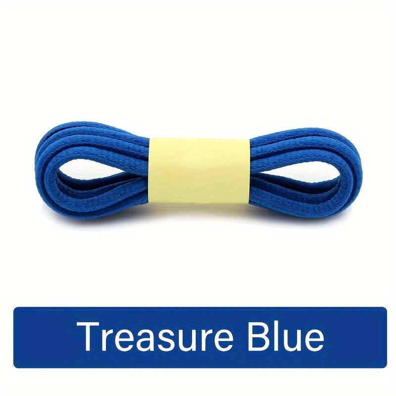 Unisex Polyester Canvas Shoe Laces for Casual and Sports Shoes, Rainbow