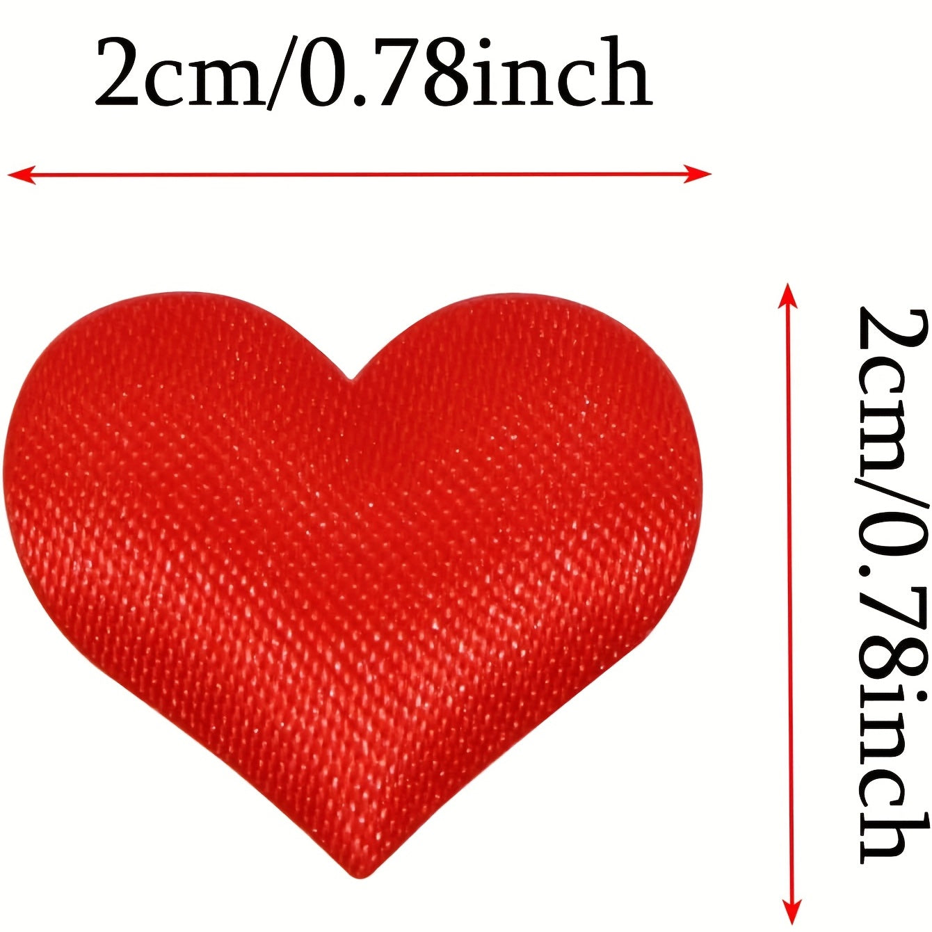 100 Pieces Red Heart-Shaped Confetti for Wedding and Valentine's Day Table Decor