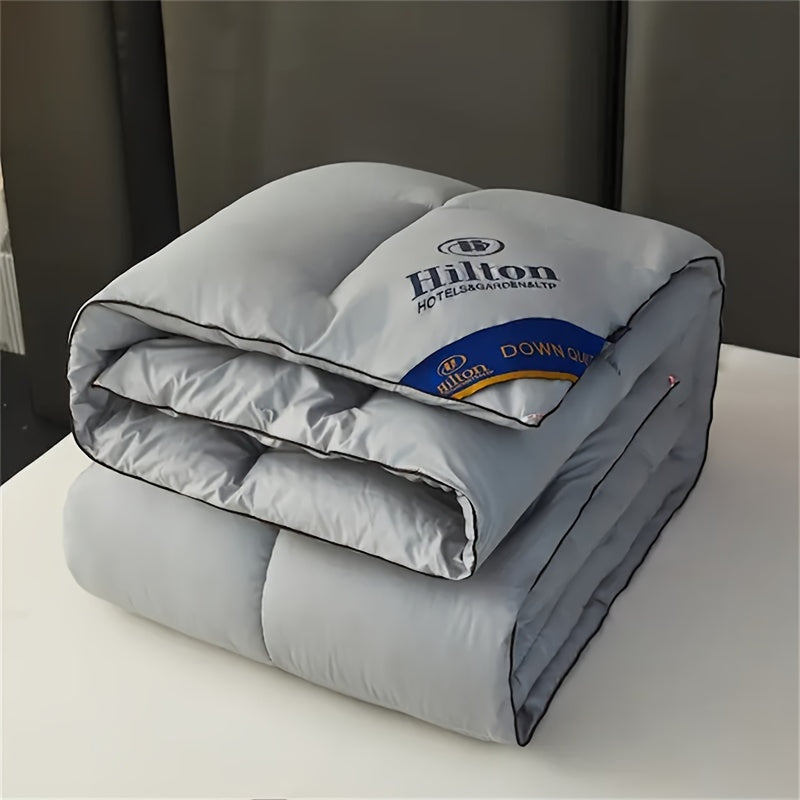All-Season Ultra-Soft Polyester Comforter for Hotel Bedrooms and Gifts