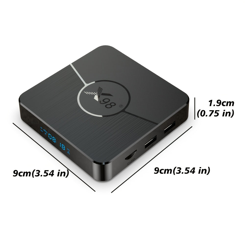 Smart TV Box Android 11 4K Support H.265 AV1 Dual WiFi Media Player