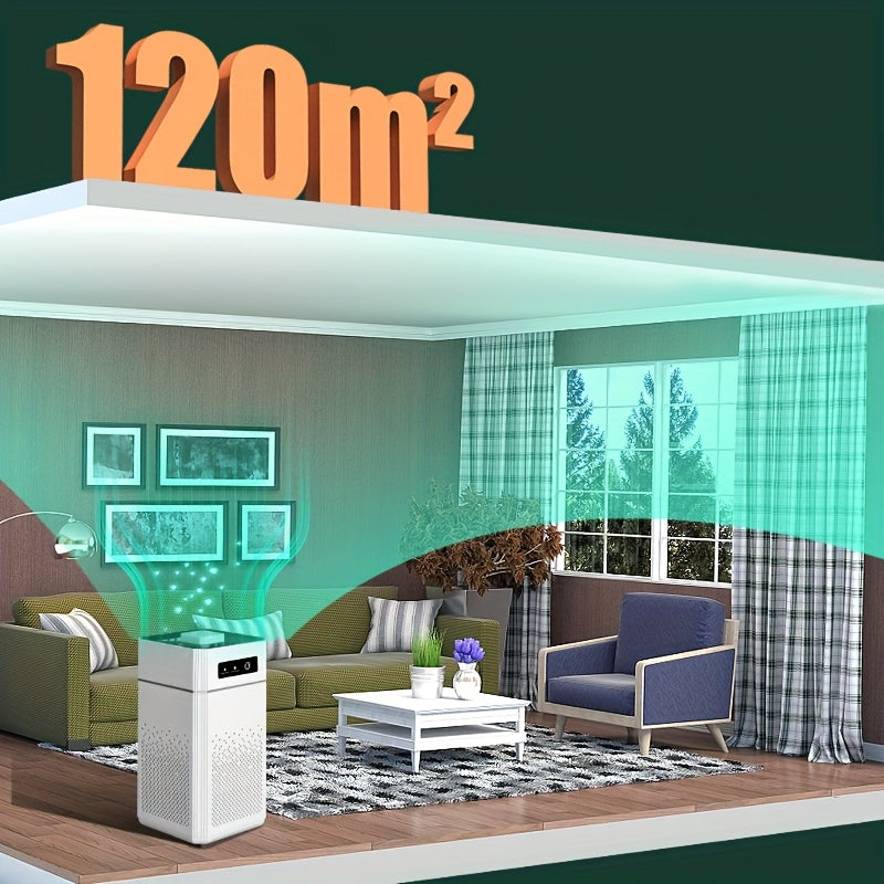 High-End Air Purifier for Smoke Odor Formaldehyde Removal with Negative Ion Disinfection