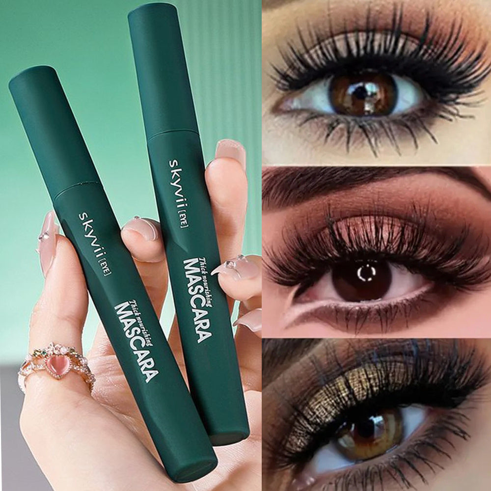 Waterproof Small Mascara with Lengthening Curling in Extreme Black