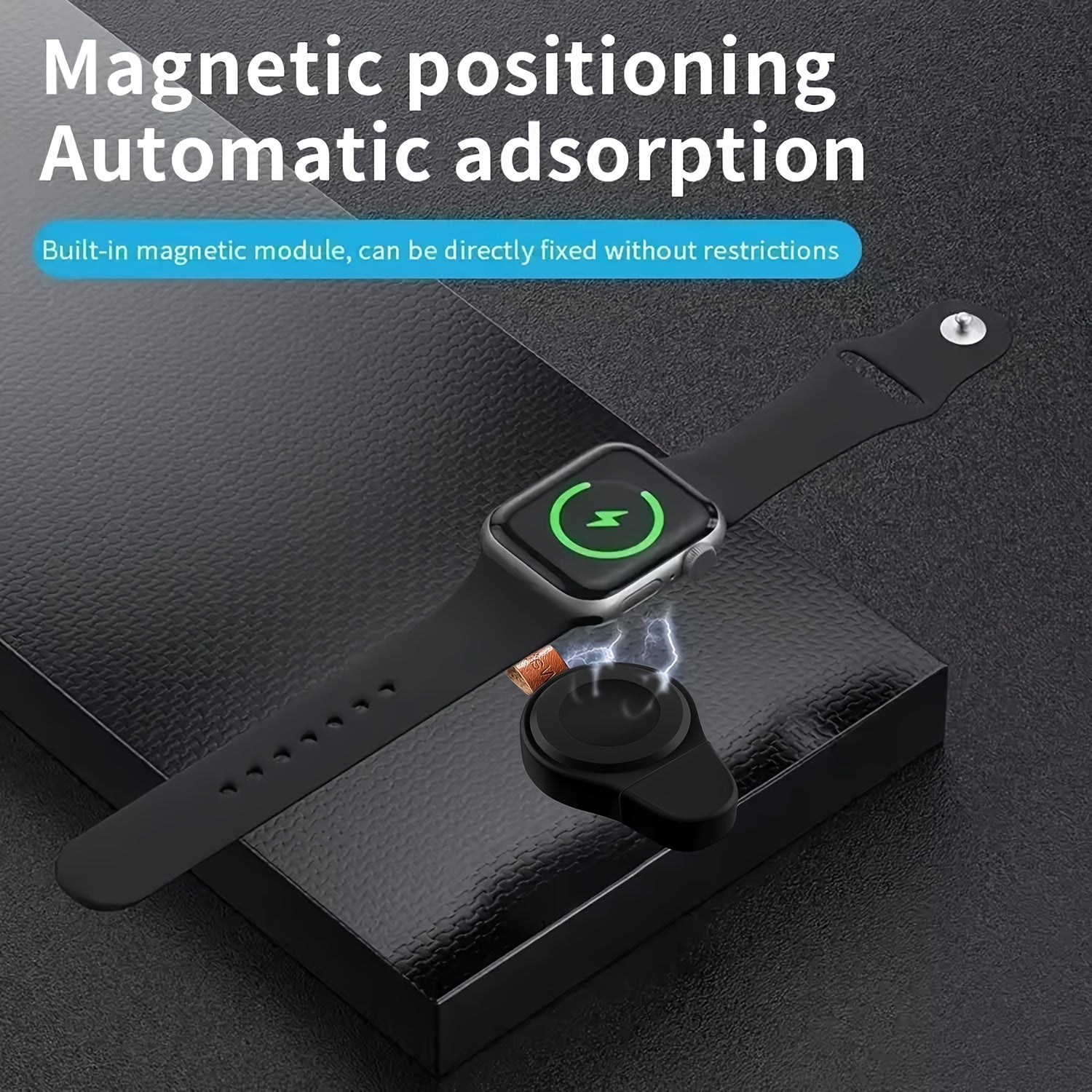 Magnetic Watch Charging Stand for iWatch Series S9 S8 Ultra 7 6 5 4 3 Travel Dock