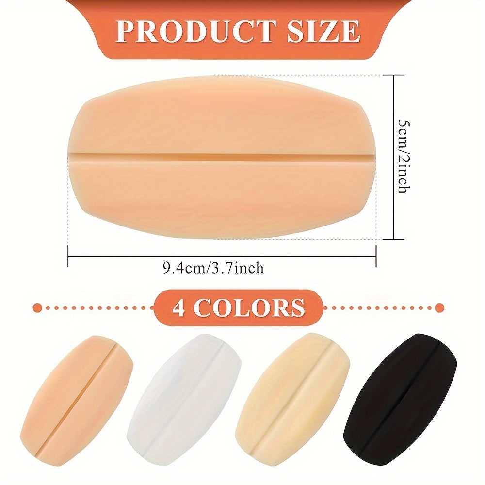 Women’s Silicone Shoulder Pads for Seamless Bras 2/4/8pcs Cushion Underwear Accessories