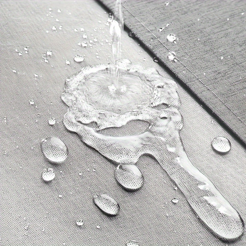 Apricot Waterproof Shower Curtain with Dry and Wet Separation Includes 12 C-Shaped Hooks