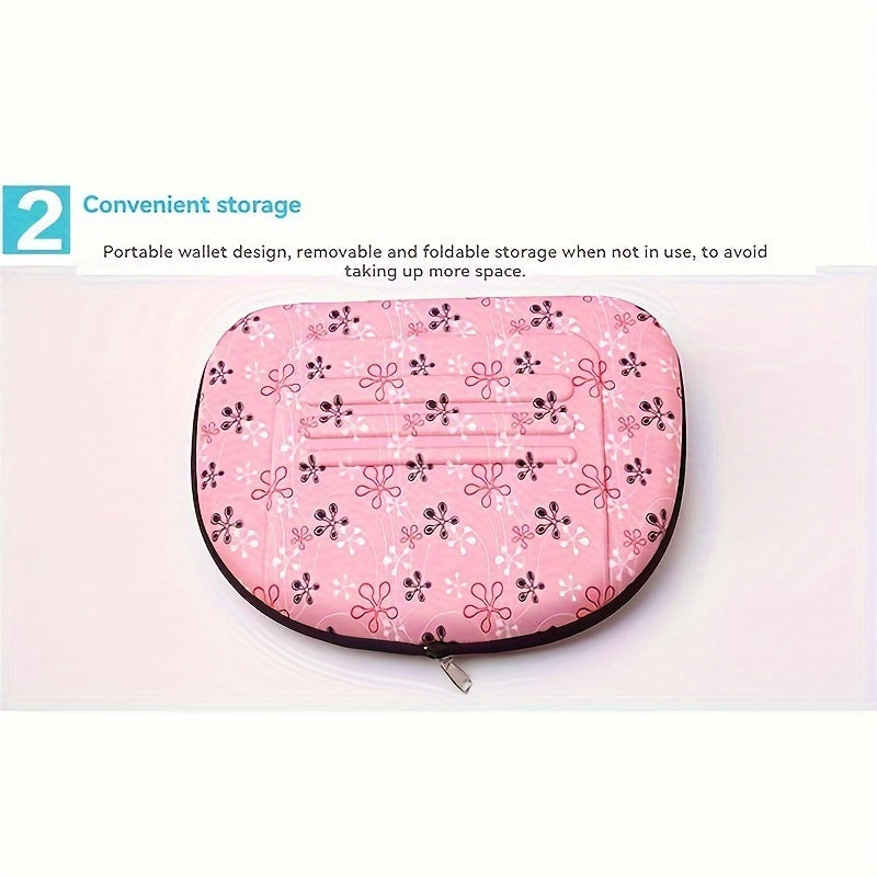 Foldable EVA Cat Carrier with Breathable Design and Zipper Closure for Outdoor Travel