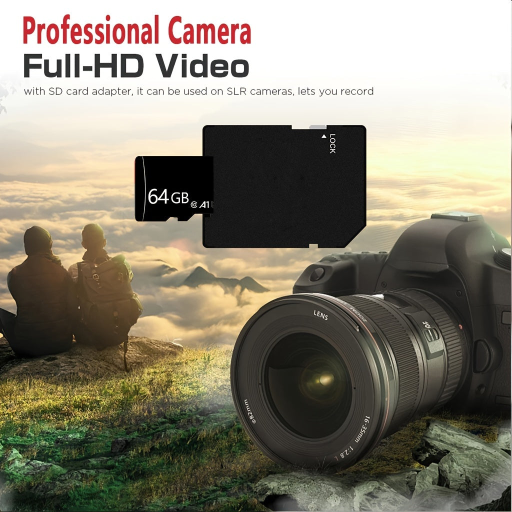 32GB 64GB Micro SD Card U3 A1 Class 10 Memory Card for Phones Cars Computers