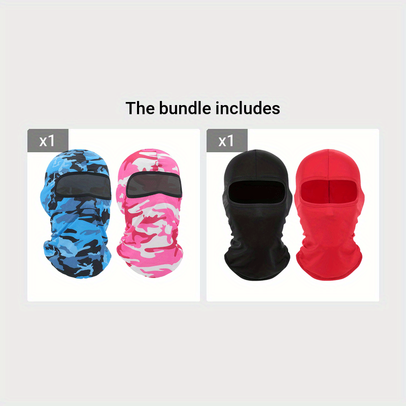 Взрослые UV-защитная балаклава маска для лица дышащий полиэстер полный охват