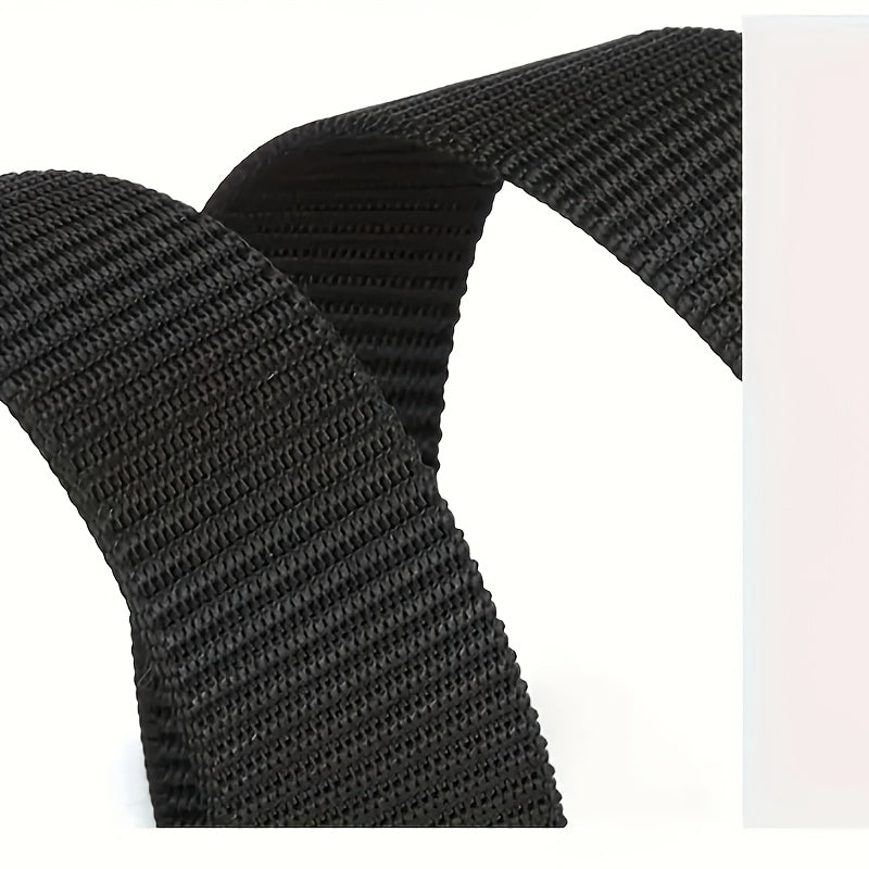 Men's Denim Belts Black Casual Outdoor Sports Training Exercise Adjustable