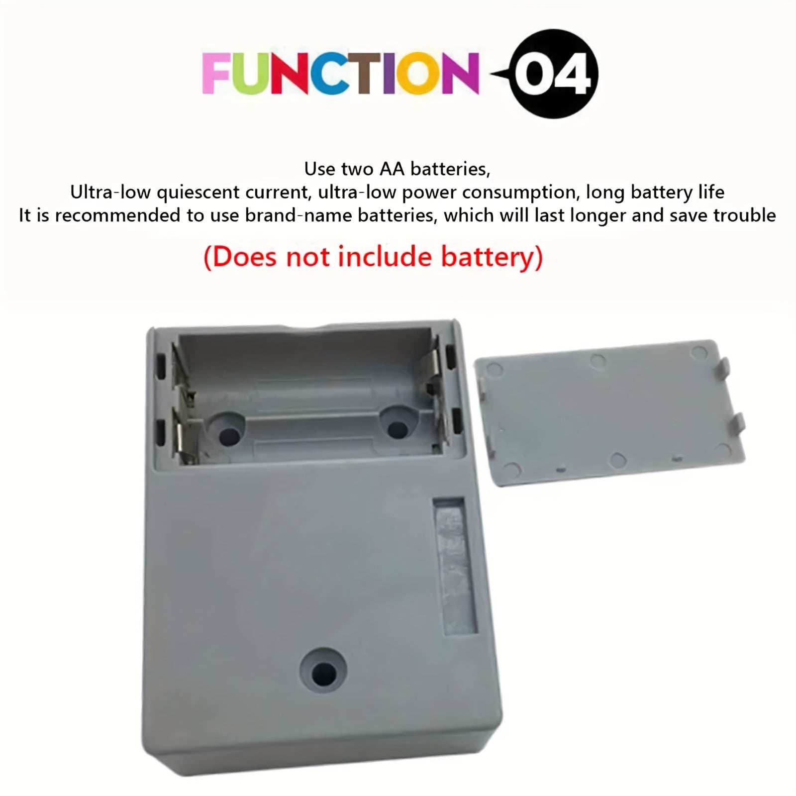 Electronic Cabinet Lock with Card and Keychains, Battery Powered, ABS Material