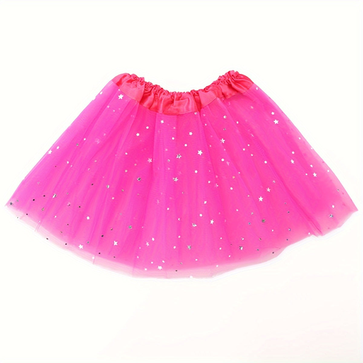 Women’s Neon Running Tutu Skirt with 3 Layers for Parties Halloween Polyester