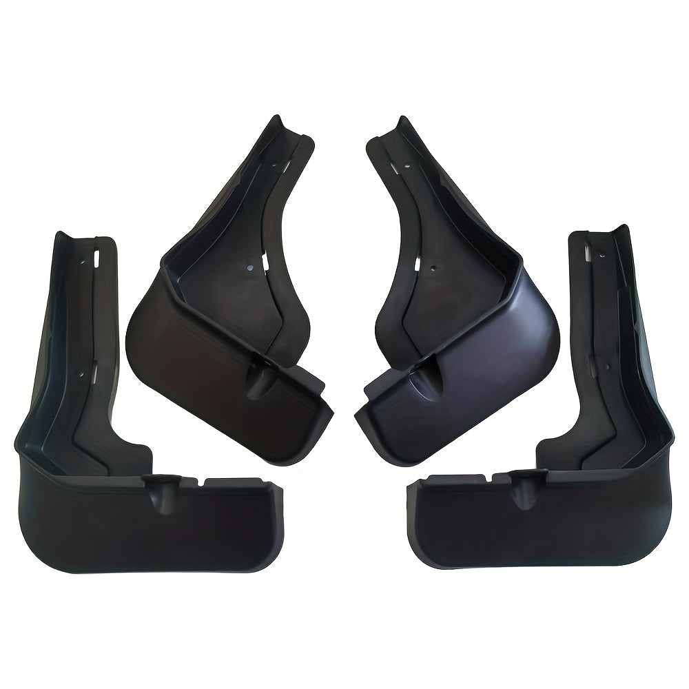 4PCS Car Mudguards Set Plastic Front Rear Wheel Accessories