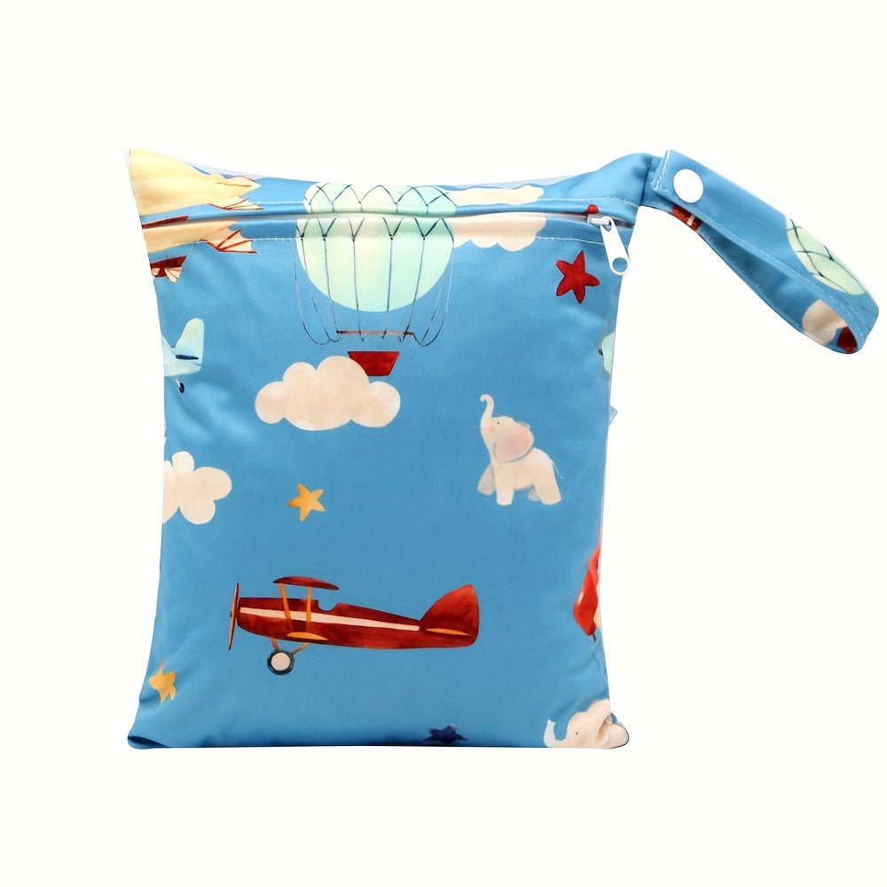 Мультяшная водонепроницаемая сумка из полиэстера для пляжа, плавания, макияжа, туалетных принадлежностей, смешанных цветов