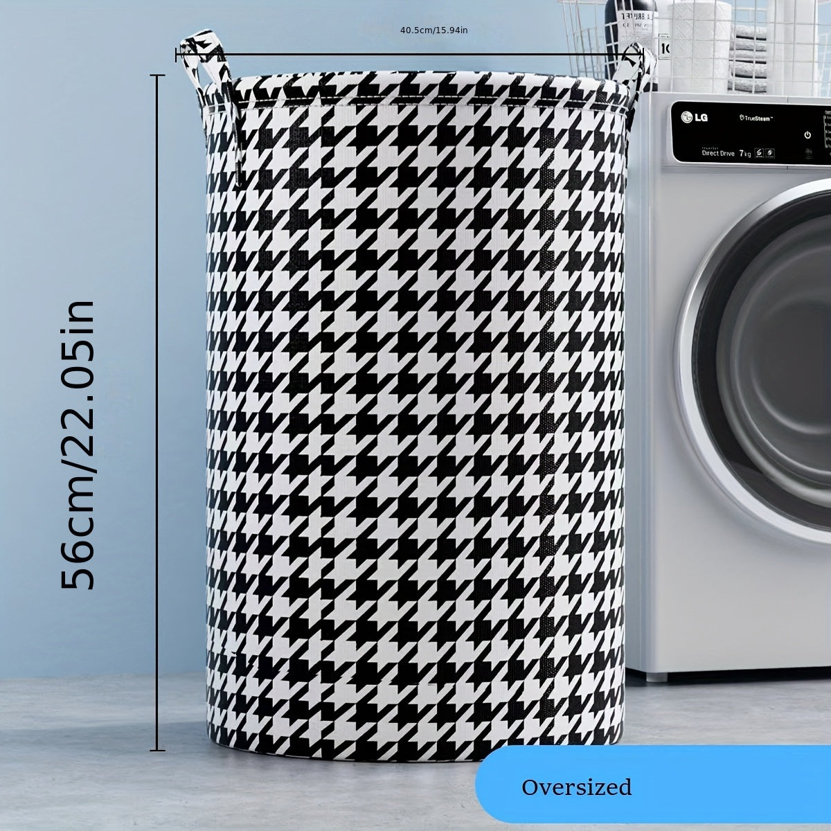 Foldable Non Woven Storage Basket for Laundry Bathroom Toy Organization