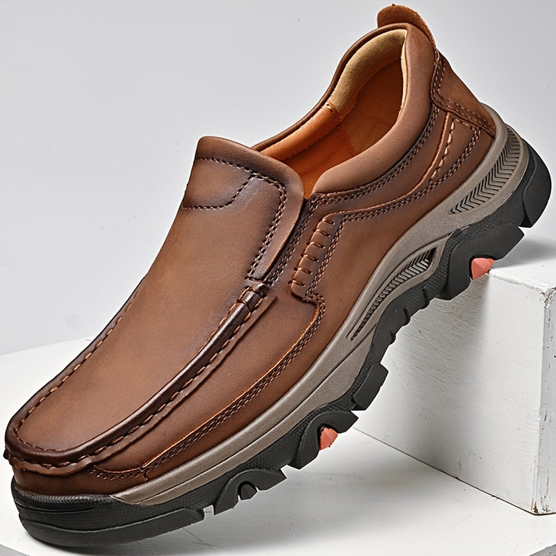 Men's Low Top PU Trail Running Shoes for Casual Sports and Walking