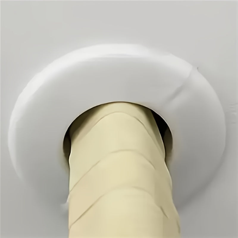 2 dona plastik devor teshigi qopqog'i konditsioner uchun devor rozetkasini yashirish