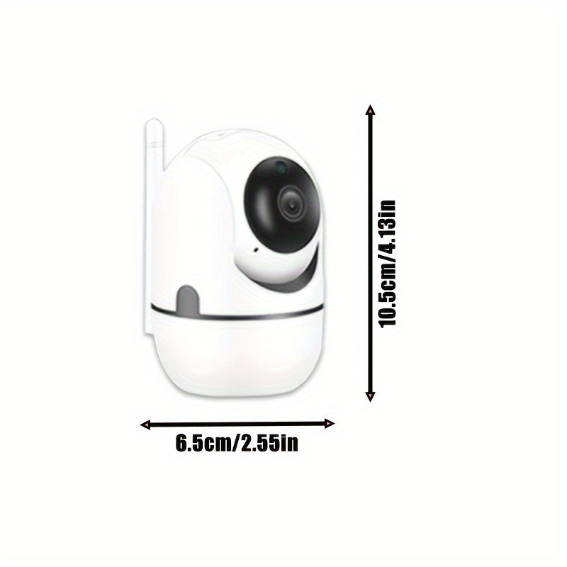 USB Powered Security Camera with 360° PTZ Night Vision Two-Way Audio Motion Tracking