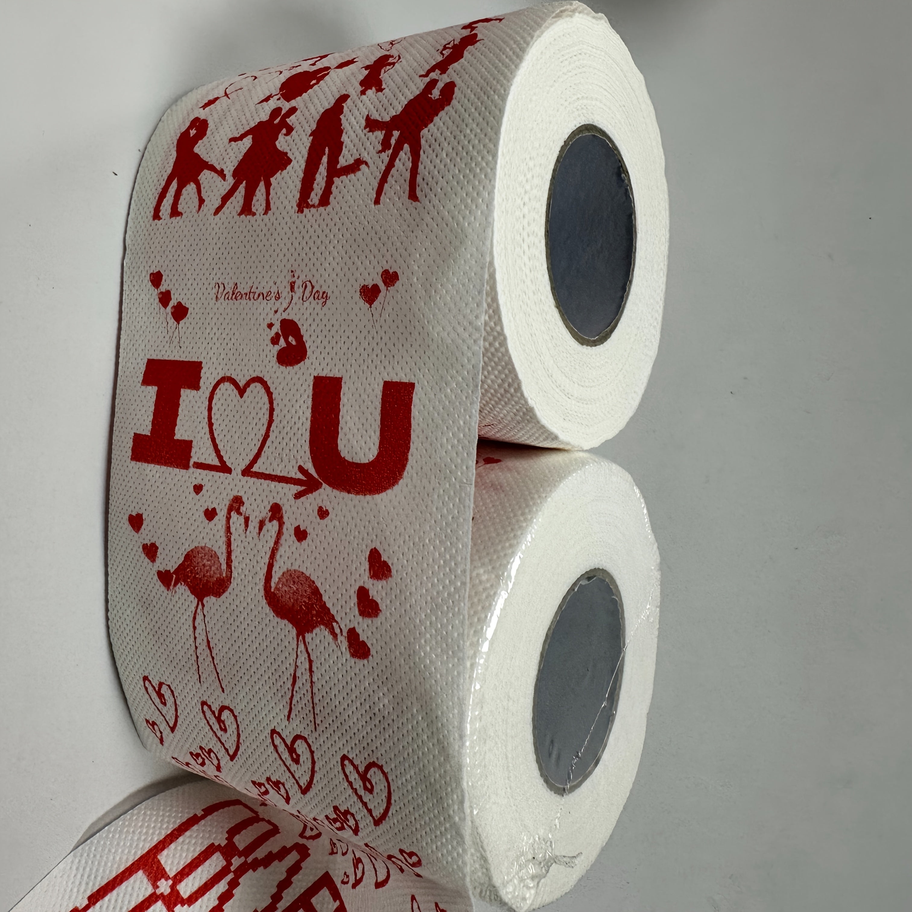 Valentine's Day sovgʻa qogʻoz sochiqlari Qizil yuraklar Sevgi mavzusi 100g rulon