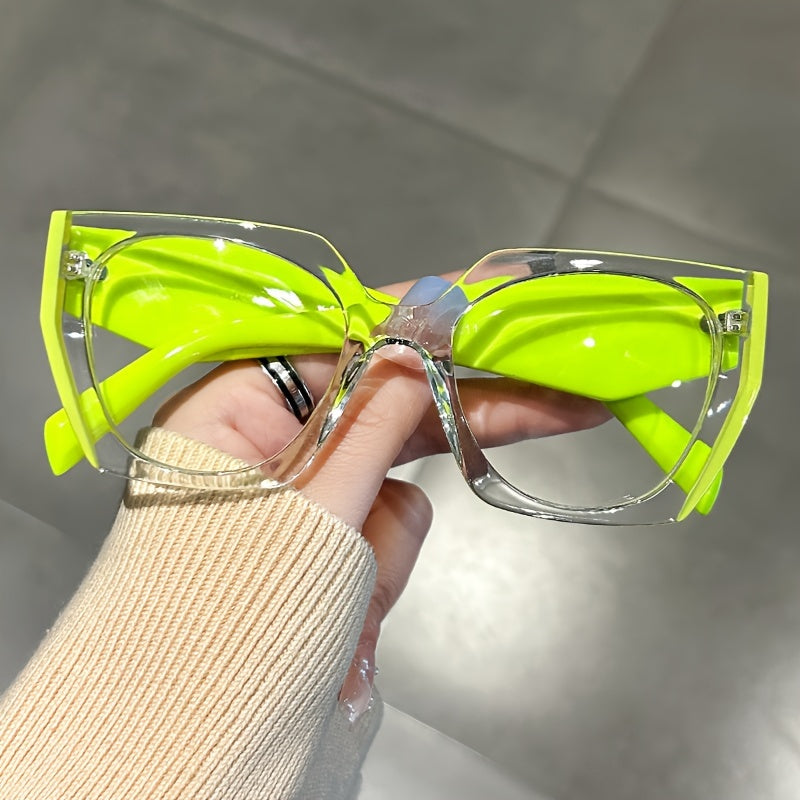 Women’s Blue Light Blocking Glasses Square Frame Y2K Style in 5 Colors