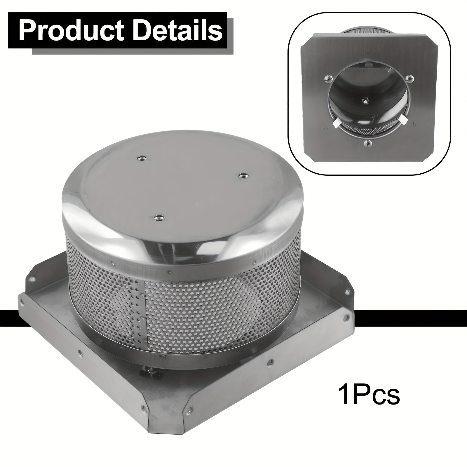 Outdoor Stainless Steel Gas Heater for Patio Garden Backyard