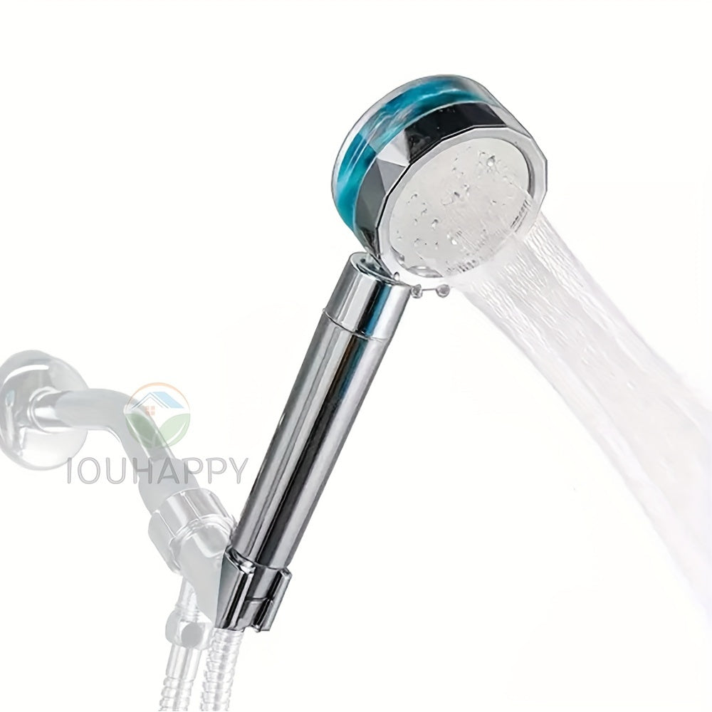 Turbocharged Shower Head with Mist Function Plastic Water-Saving Bathroom Fixture