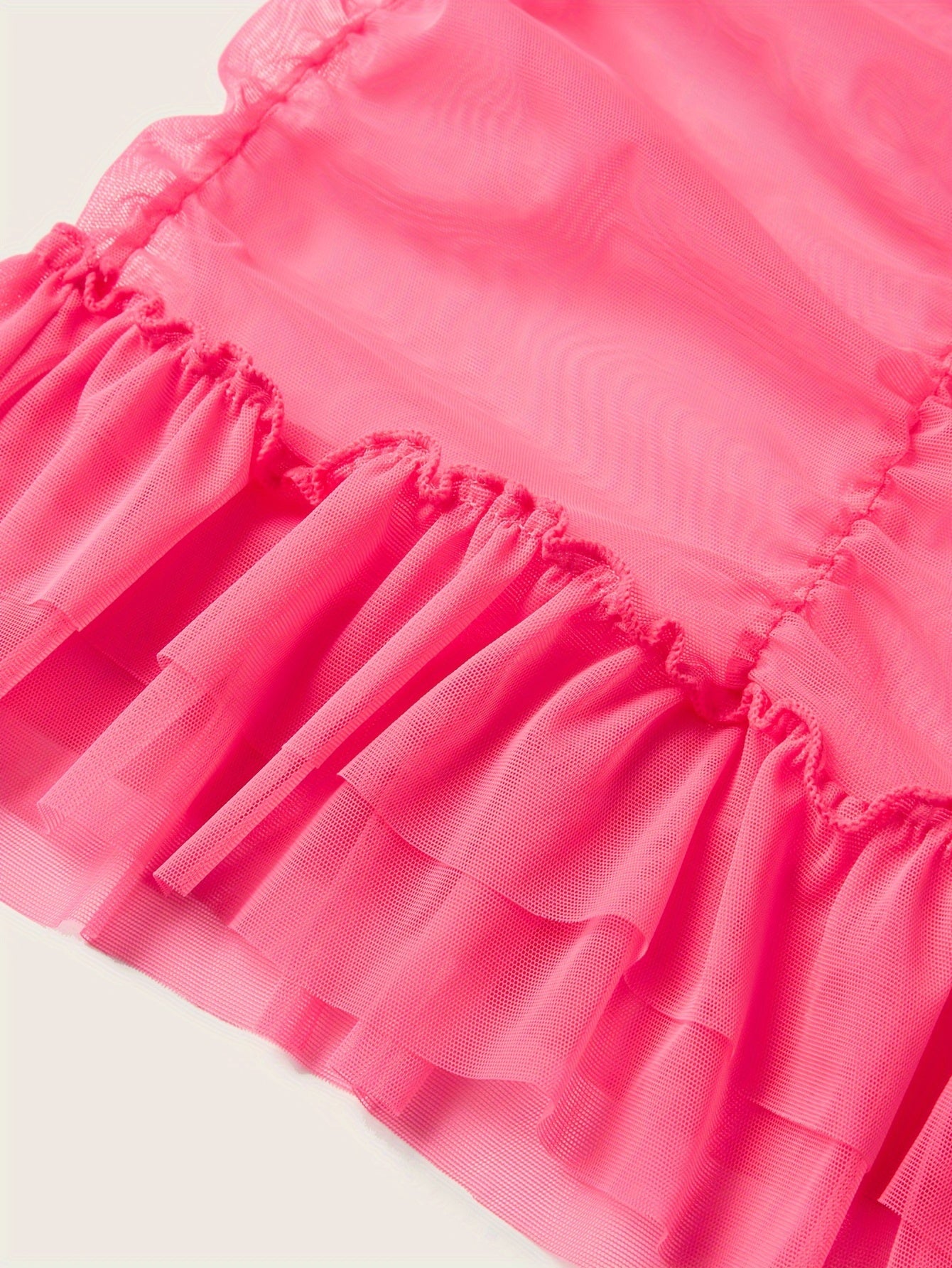 Lace Mesh Babydoll Sleepwear with Ruffle Trim and Ruched Bodycon Mini Dress for Women