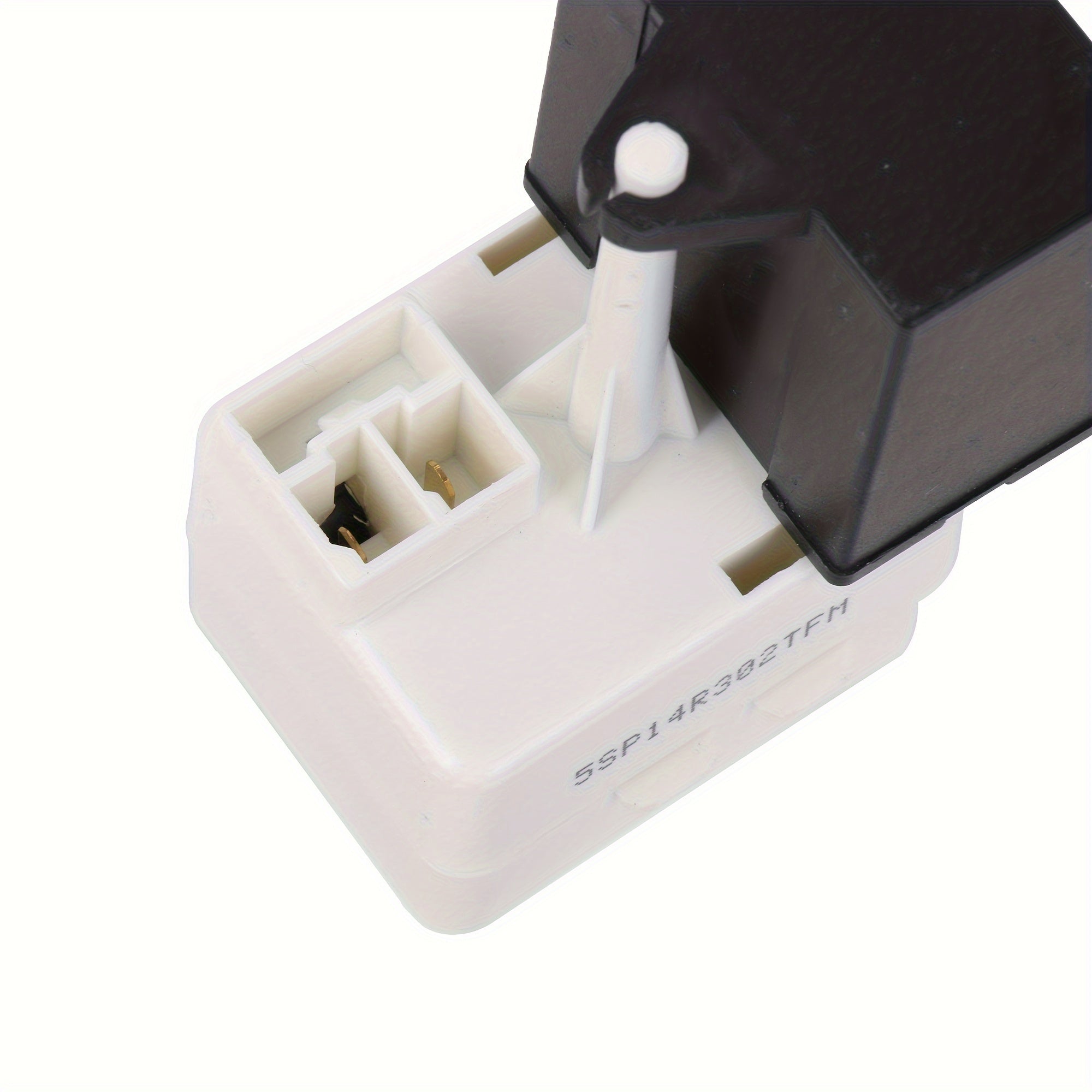 Refrigerator Compressor Relay and Overload Capacitor Kit 2 Piece Set Durable Metal Plastic