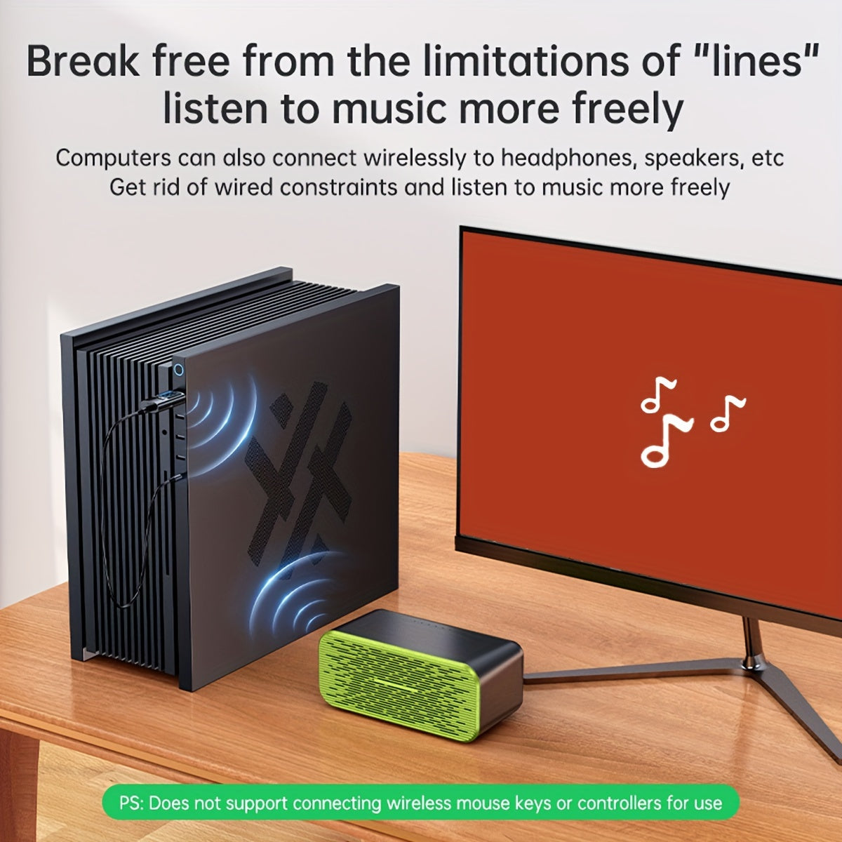 Wireless Bluetooth Car Kit with Display Screen TF Card Support